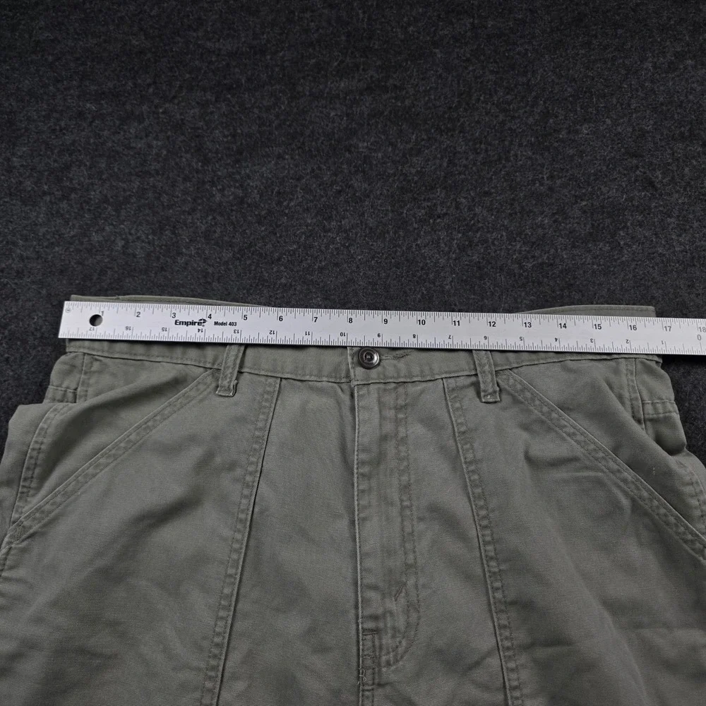 Vtg 90s Levis Mens Carpenter Pants (Fits 34x27) Canvas Utility Baggy Fit 33x32